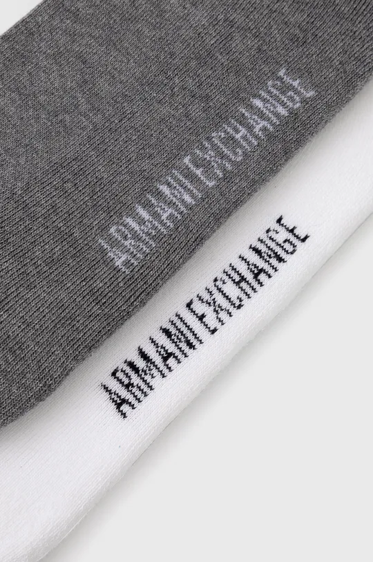 Ponožky Armani Exchange (2-pack) biela