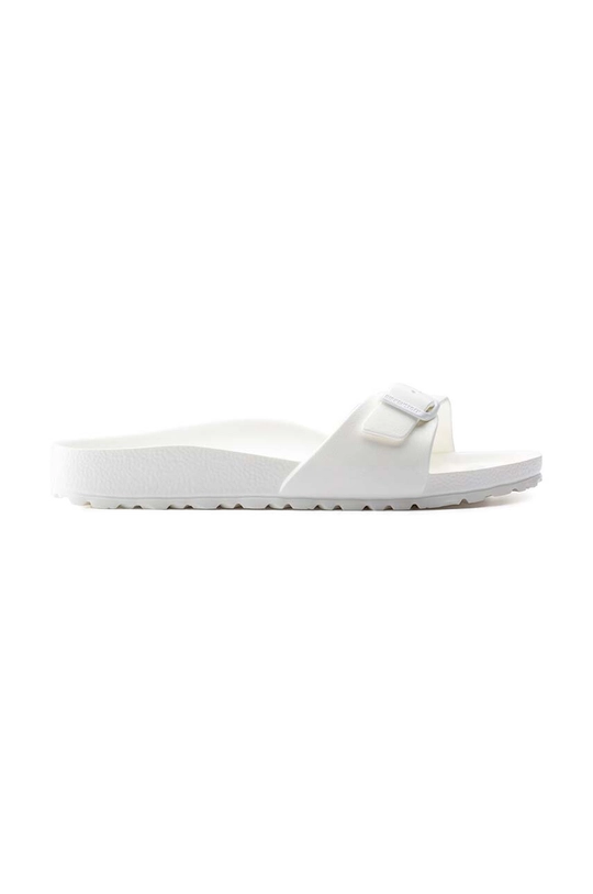 white Birkenstock sliders Madrid Women’s