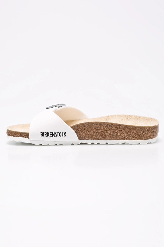 Birkenstock - Шльопанці  Халяви: Синтетичний матеріал Внутрішня частина: Натуральна шкіра Підошва: Синтетичний матеріал