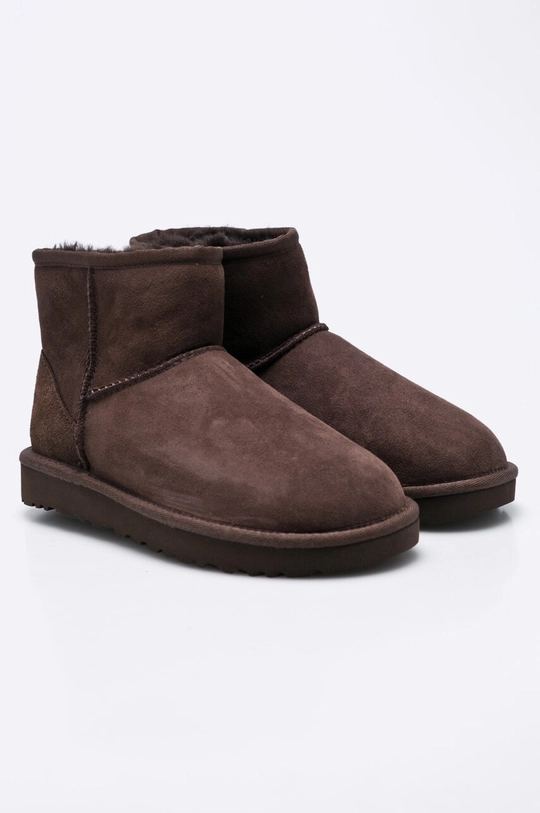 Nízké kozačky UGG Classic Mini II hnědá