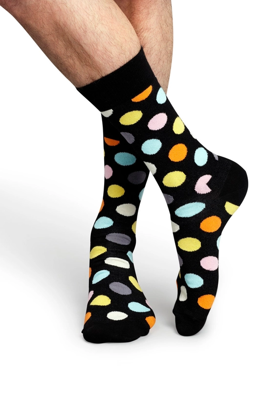 Happy Socks - Skarpetki Big Dot czarny