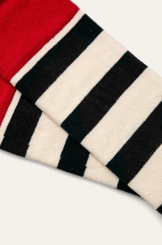 Happy Socks - Κάλτσες Stripe λευκό
