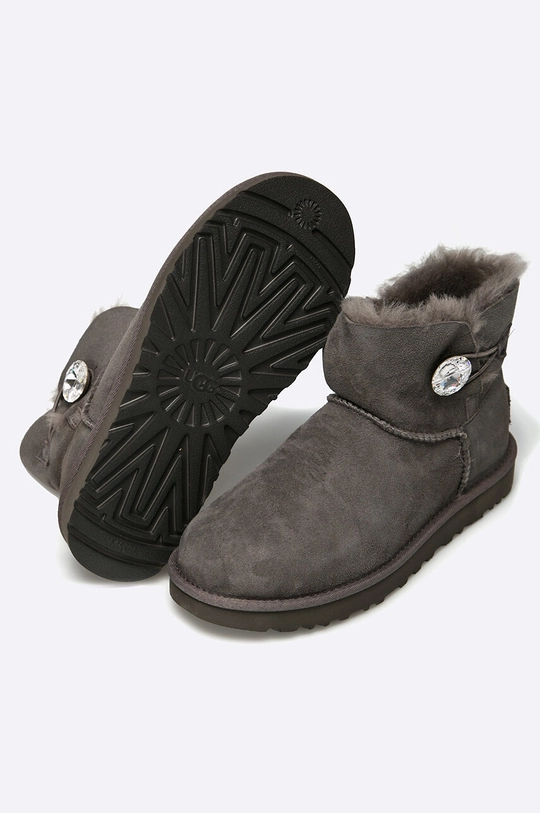 UGG - Čizme Mini Bailey Button Bling Ženski