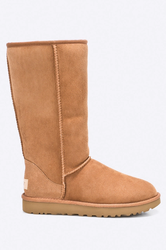 brązowy UGG śniegowce zamszowe W Classic Tall II Damski