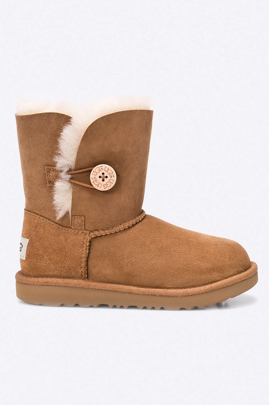 καφέ UGG - Χειμερινά Παπούτσια Bailey Buton Για κορίτσια