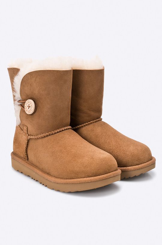 UGG - Zimní boty Bailey Buton hnědá