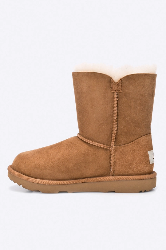 UGG - Zimné topánky Bailey Buton  Zvršok: Semišová koža Vnútro: Vlna Podrážka: Syntetická látka