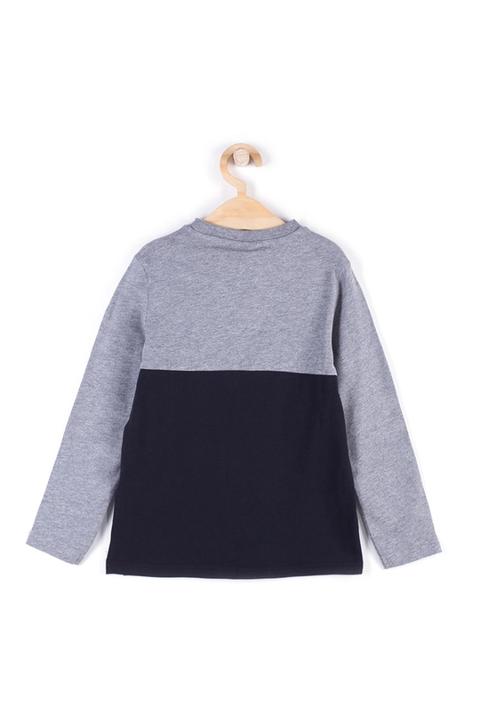 Coccodrillo - Longsleeve dziecięcy 122-158 cm szary