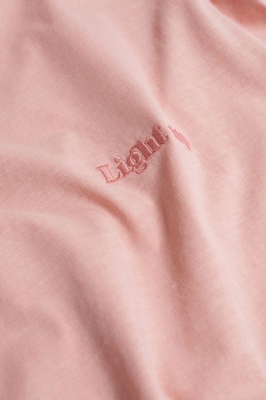 różowy Mango Man T-shirt bawełniany LIGHTGD