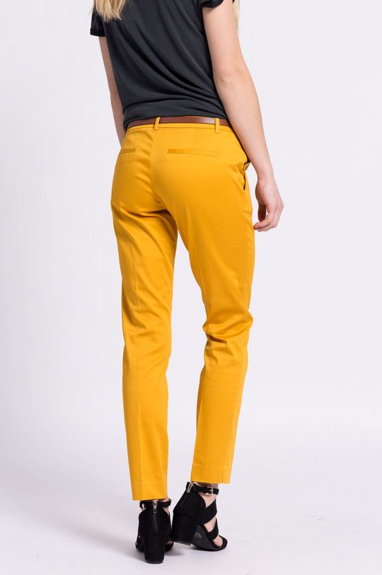 Spodnie Less Is More żółte 98 % Bawełna, 2 % Elastan