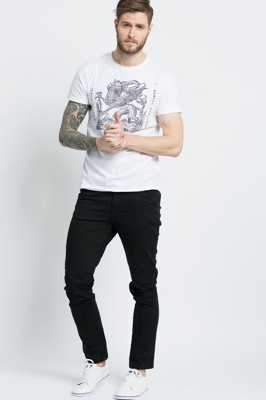 T-shirt Modern Staples biały biały