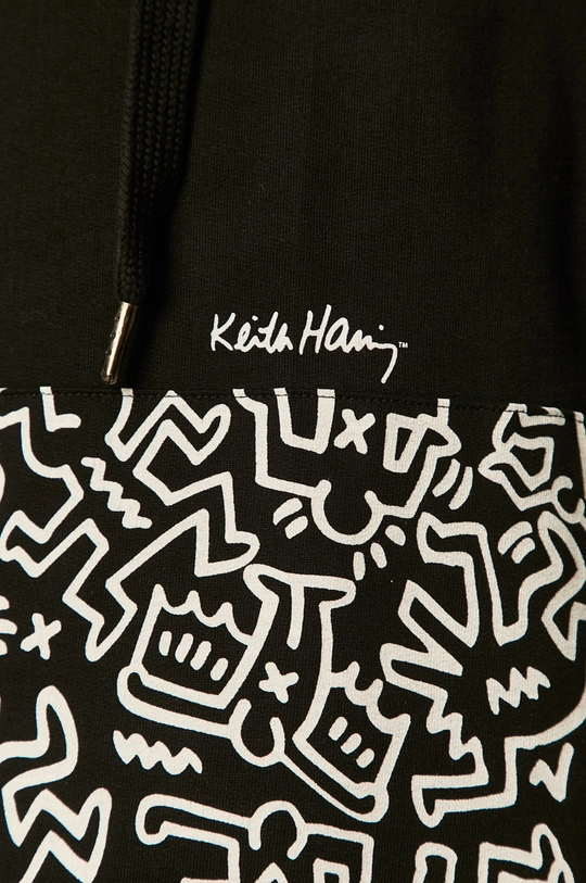 Bluza damska by Keith Haring czarna Damski