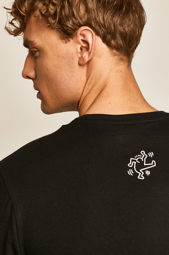 Longsleeve męski by Keith Haring czarny Męski