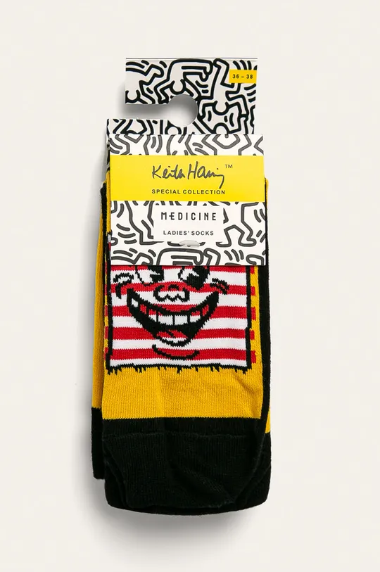 Medicine - Κάλτσες by Keith Haring (2-pack) πολύχρωμο