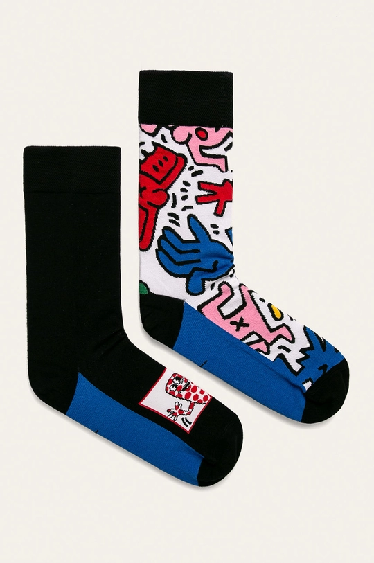 többszínű Medicine - Kutyazokni by Keith Haring (2 db) Férfi