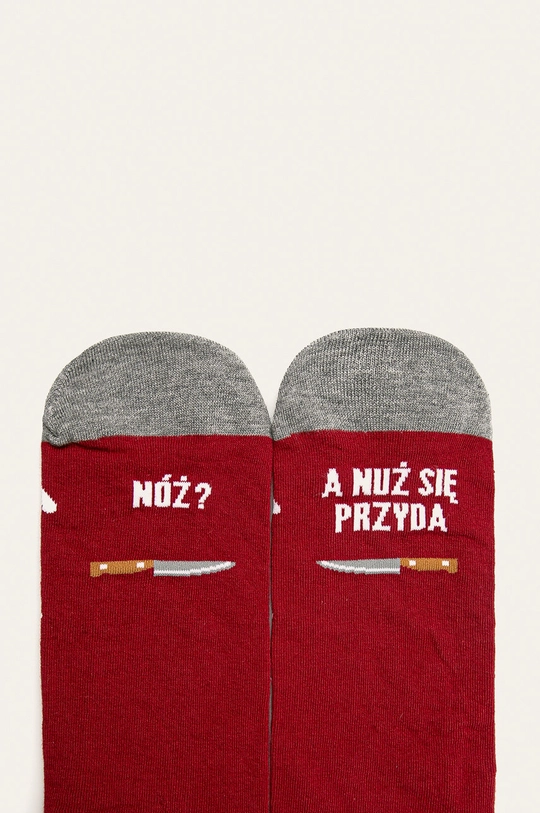 Stopki męskie nóż i widelec (2-pack) multicolor