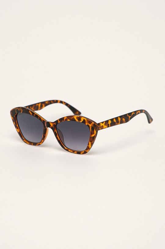 brązowy Okulary przeciwsłoneczne damskie brązowe Damski