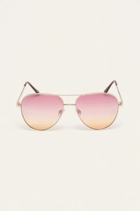 Okulary przeciwsłoneczne damskie aviator różowe różowy