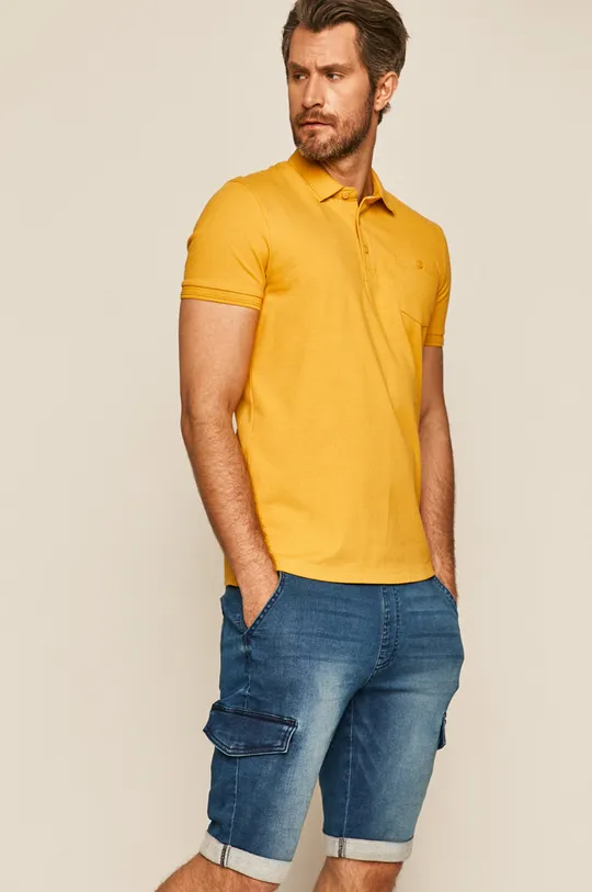 žltá Medicine - Polo tričko Basic