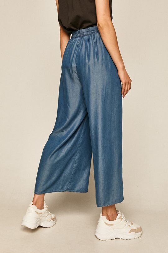 Spodnie damskie culottes z Tencelu niebieskie <p>100 % Tencel</p>