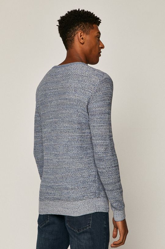 Sweter męski niebieski  100 % Bawełna