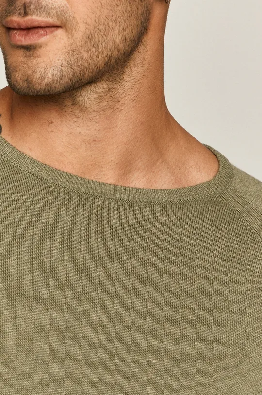 Sweter męski zielony Męski