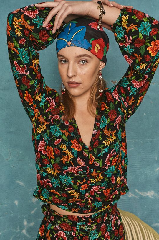multicolor Bluzka damska Frida Kahlo Damski