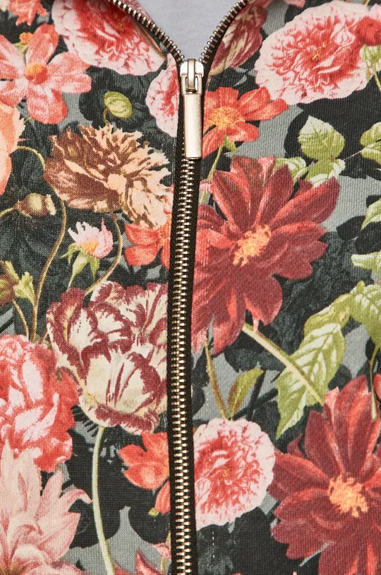 Bawełniana bluza damska z motywem kwiatowym