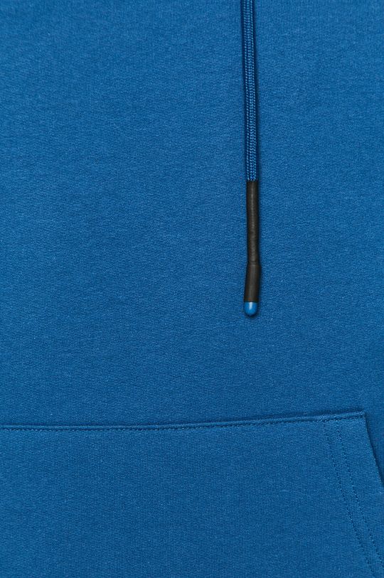Bluza męska z kapturem niebieska