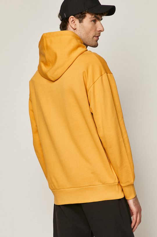 Bawełniana bluza męska z nadrukiem żółta 100 % Bawełna