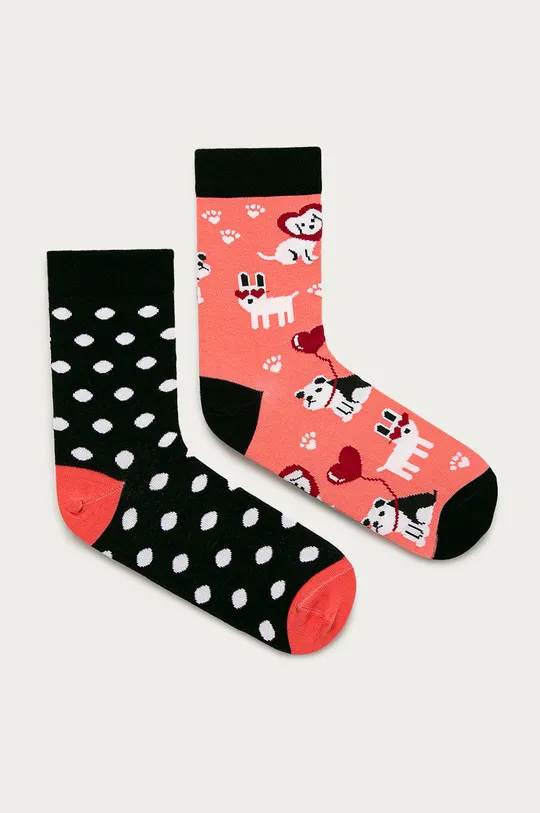 барвистий Medicine - Шкарпетки Valentines (2-pack) Жіночий