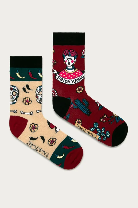 Medicine - Ponožky Frida Kahlo (2-pak) <p> 
75% Bavlna, 2% Elastan, 23% Polyamid</p>