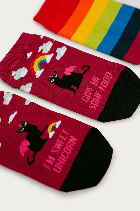 Medicine - Ponožky Animals (2-pak) viacfarebná