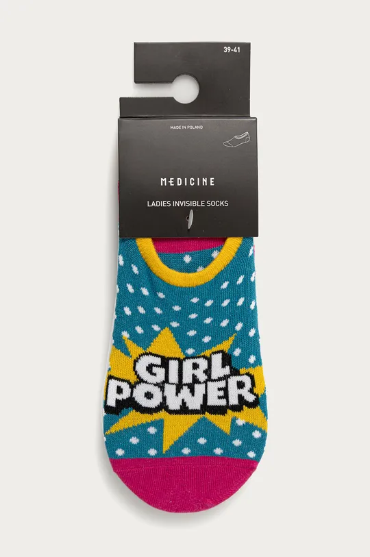 Stopki damskie girl power (3-pack) 75 % Bawełna, 2 % Elastan, 23 % Poliamid