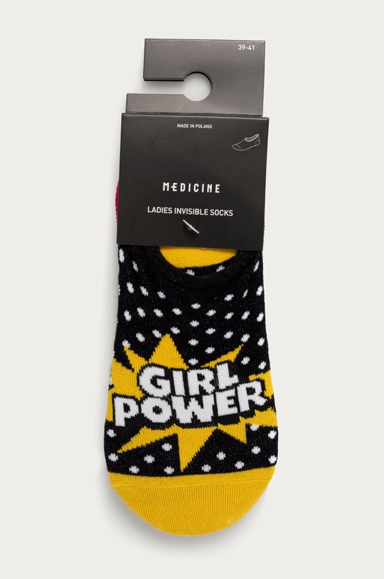 Stopki damskie girl power (3-pack) 75 % Bawełna, 2 % Elastan, 23 % Poliamid