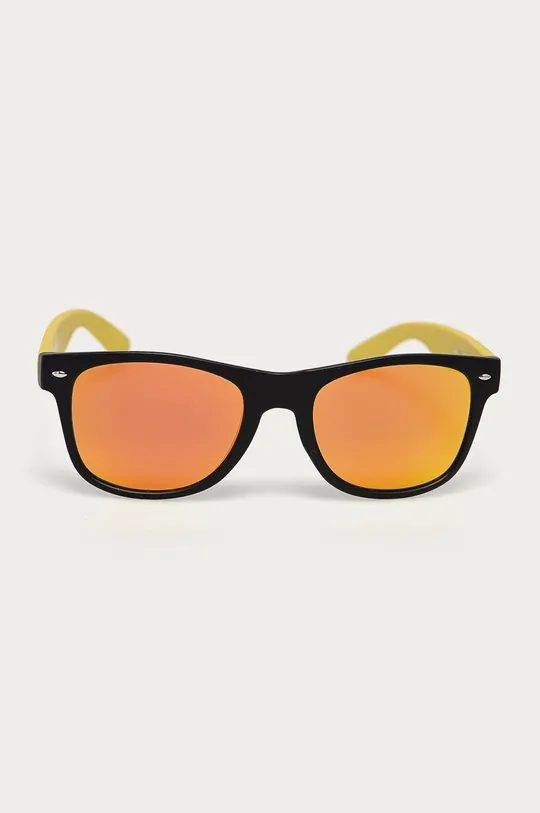 Okulary przeciwsłoneczne męskie w prostokątnej oprawie multicolor