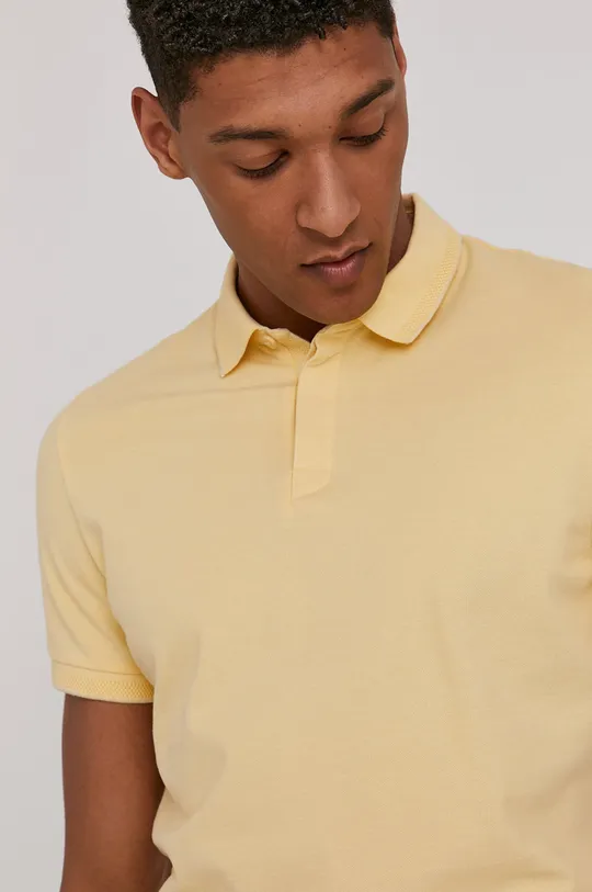 žltá Medicine - Polo tričko Basic