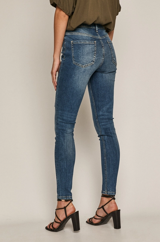 Jeansy damskie skinny niebieskie 98 % Bawełna, 2 % Elastan