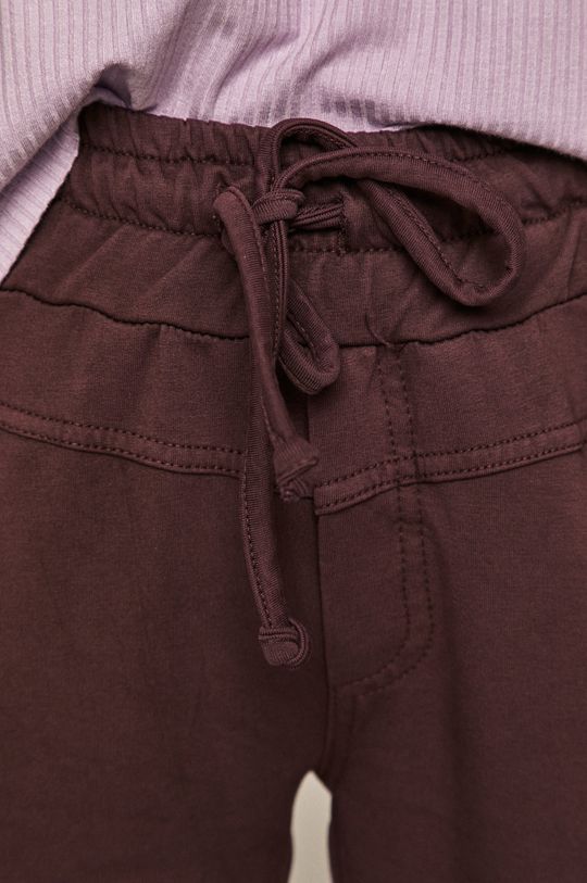 ciemny fioletowy Spodnie damskie dresowe fioletowe