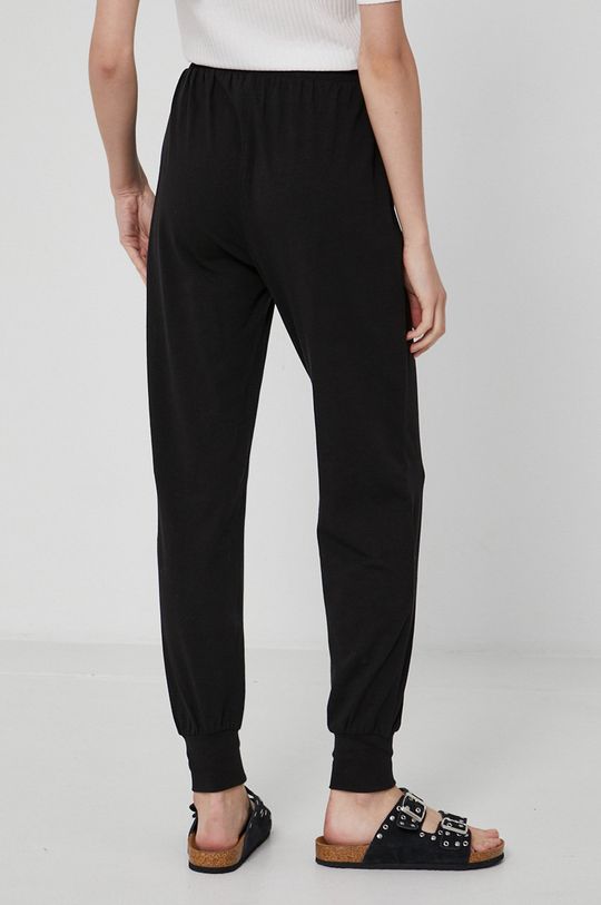 Spodnie damskie dresowe czarne <p>Spodnie czarne / wzorzyste: 95 % Bawełna, 5 % Elastan 
Spodnie szare: 90% Bawełna, 5% Elastan, 5% Wiskoza</p>
