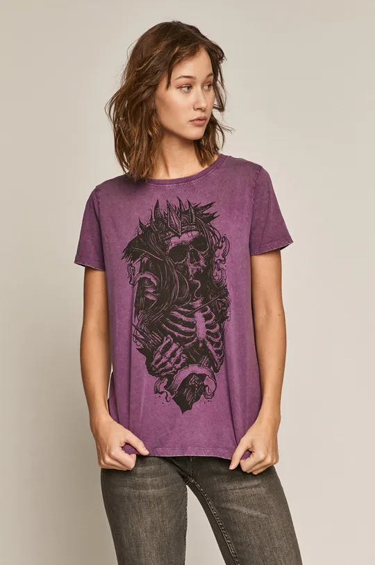 lila Medicine - T-shirt by Tomasz Podleśny, Tattoo Art