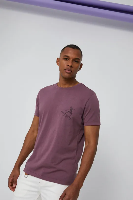 różowy Medicine - T-shirt Basic Męski
