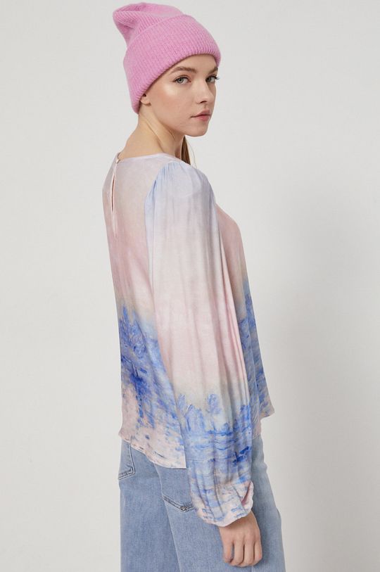 Bluzka Eviva Larte damska wzorzysta multicolor <p>100 % Wiskoza</p>
