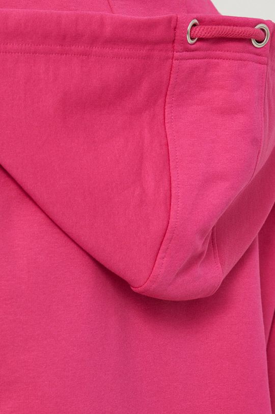 Bluza damska z kapturem różowa