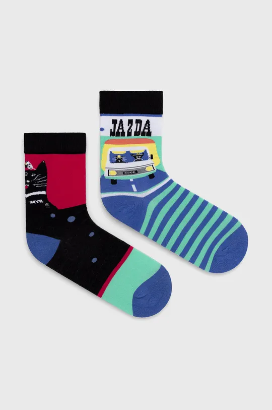 viacfarebná Ponožky dámske by Jakub Zasada (2-pack) Dámsky
