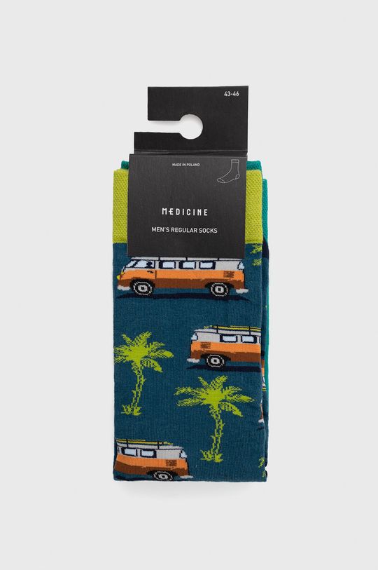 Ponožky pánske Commercial (2-pack) viacfarebná