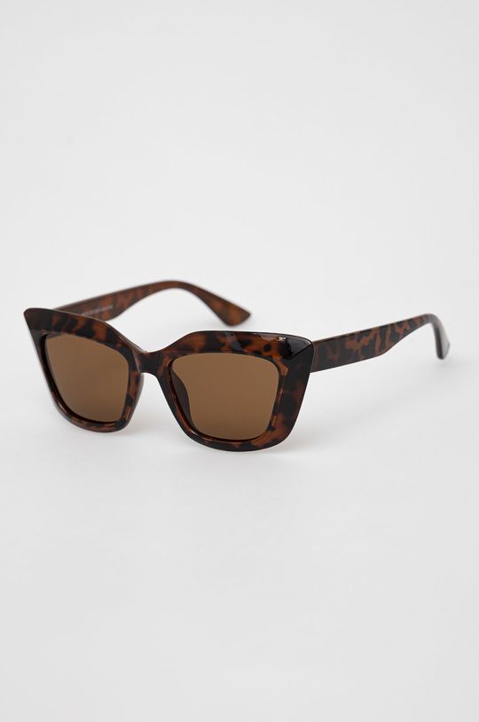 Okulary damskie przeciwsłoneczne brązowe brązowy