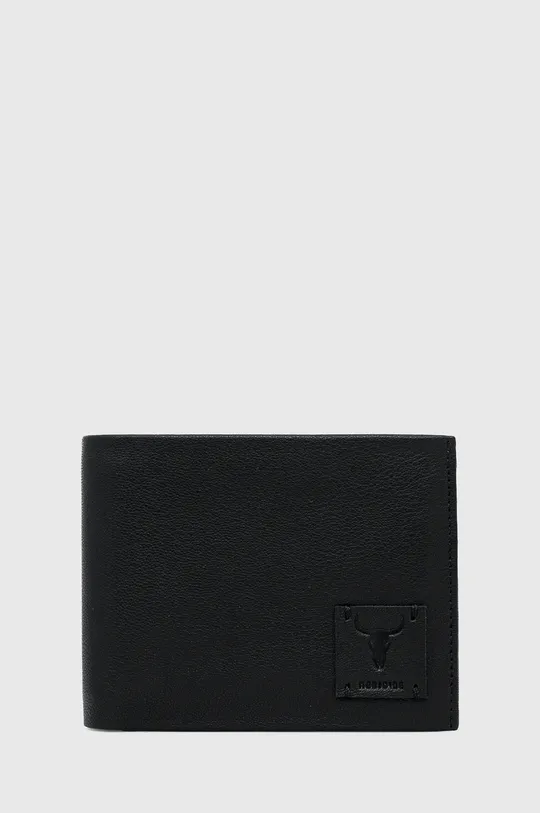 čierna Kožená peňaženka pánsky Commercial Pánsky