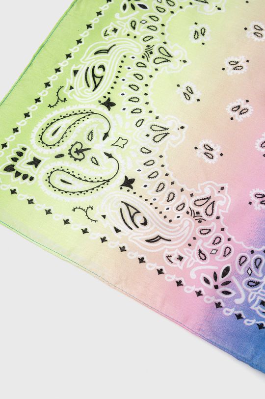 Bandana bawełniana damska wzorzysta multicolor
