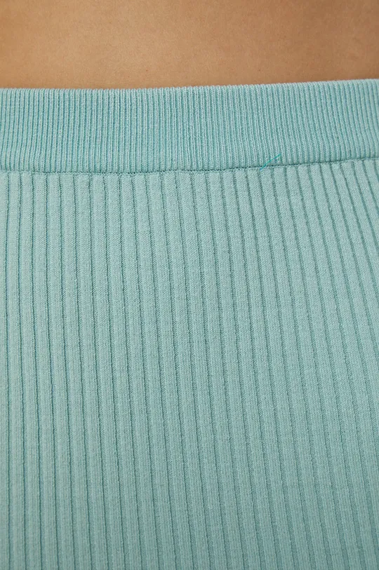 turkusowy Spódnica damska elastyczna niebieska